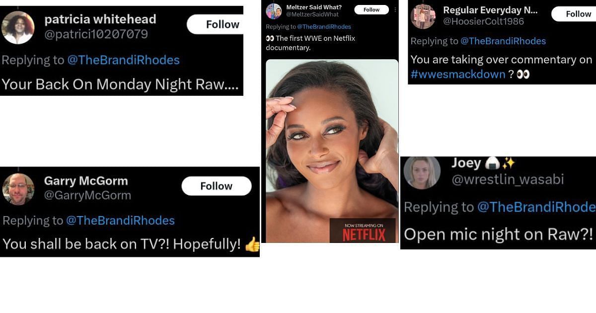 Fans have more ideas for Brandi Rhodes in case she comes to WWE